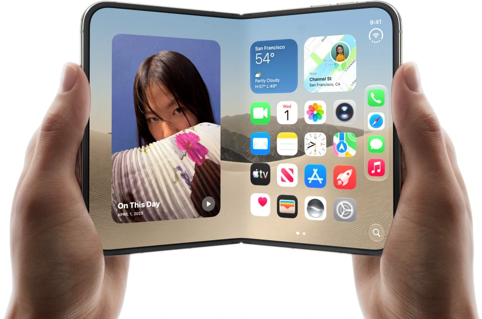 iPhone Duo unfolded